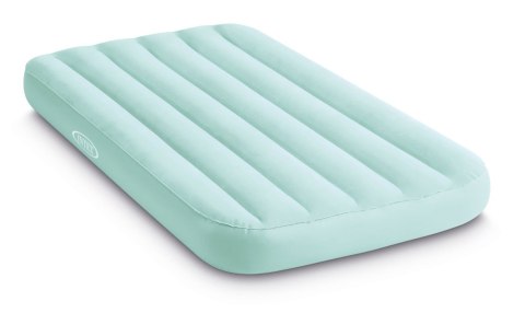 Materac dmuchany dla dzieci do spania 157x88x18 cm niebieski INTEX 66803NP BLUE