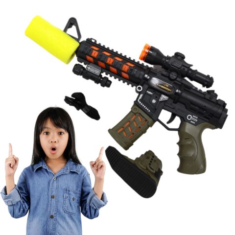 MEGA KARABIN BROŃ PISTOLET MASZYNOWY NA BATERIE MEGA KARABIN BROŃ PISTOLET MASZYNOWY NA BATERIE