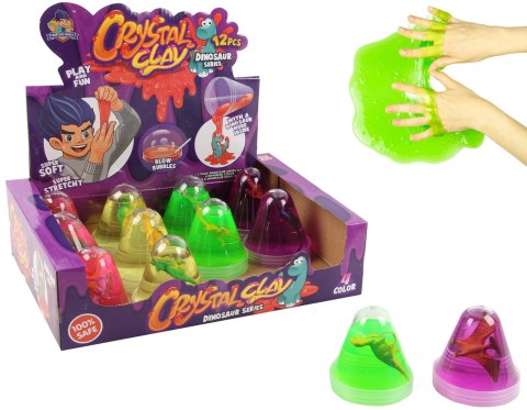 MASA MAGICZNA SLIME Z DINOZAUREM 150g MASA MAGICZNA SLIME Z DINOZAUREM 150g