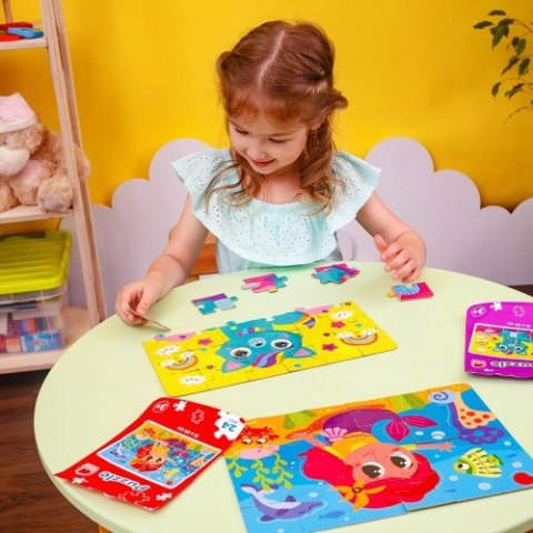 PUZZLE W OPAKOWANIU TYPU STAND-UP BAJKOWY KOTEK UKŁADANKA ROTER KAFER PUZZLE W OPAKOWANIU TYPU STAND-UP BAJKOWY KOTEK UKŁADANKA ROTER KAFER