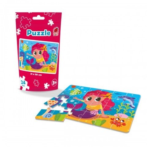 PUZZLE W OPAKOWANIU TYPU STAND-UP SYRENKA UKŁADANKA 24 ELEMENTY ROTER KAFER PUZZLE W OPAKOWANIU TYPU STAND-UP SYRENKA UKŁADANKA 24 ELEMENTY ROTER KAFER