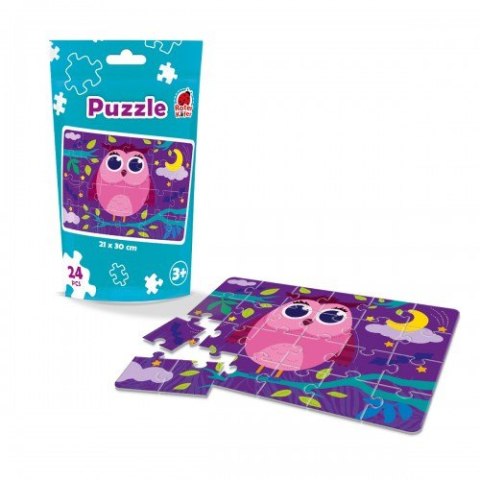PUZZLE W OPAKOWANIU TYPU STAND-UP UROCZA SÓWKA UKŁADANKA ROTER KAFER PUZZLE W OPAKOWANIU TYPU STAND-UP UROCZA SÓWKA UKŁADANKA ROTER KAFER