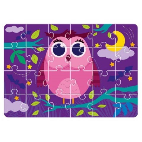 PUZZLE W OPAKOWANIU TYPU STAND-UP UROCZA SÓWKA UKŁADANKA ROTER KAFER PUZZLE W OPAKOWANIU TYPU STAND-UP UROCZA SÓWKA UKŁADANKA ROTER KAFER