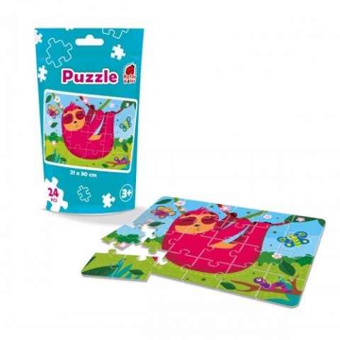 PUZZLE W OPAKOWANIU TYPU STAND-UP UROCZY LENIWIEC UKŁADANKA ROTER KAFER PUZZLE W OPAKOWANIU TYPU STAND-UP UROCZY LENIWIEC UKŁADANKA ROTER KAFER