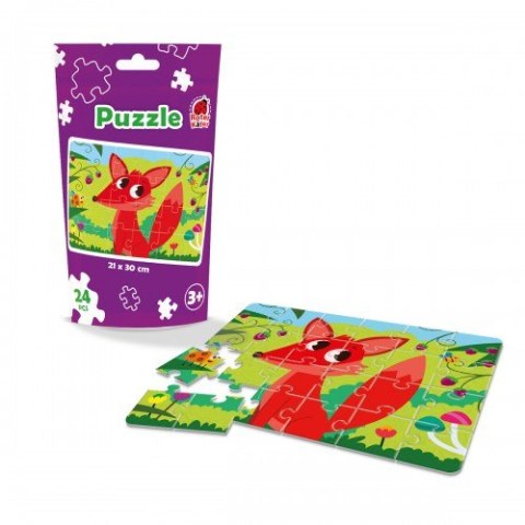 PUZZLE W OPAKOWANIU TYPU STAND-UP UROCZY LISEK UKŁADANKA ROTER KAFER PUZZLE W OPAKOWANIU TYPU STAND-UP UROCZY LISEK UKŁADANKA ROTER KAFER