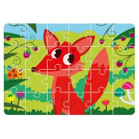 PUZZLE W OPAKOWANIU TYPU STAND-UP UROCZY LISEK UKŁADANKA ROTER KAFER PUZZLE W OPAKOWANIU TYPU STAND-UP UROCZY LISEK UKŁADANKA ROTER KAFER