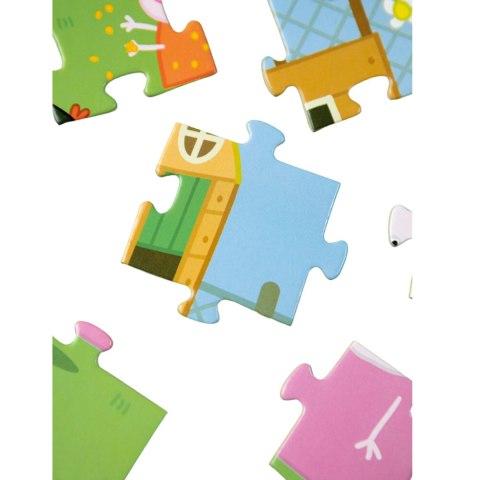 PUZZLE PEPPA PIG ŚWINKA PEPPA 30 ELEMENTÓW UROCZA UKŁADANKA DLA MALUCHÓW PUZZLE PEPPA PIG ŚWINKA PEPPA 30 ELEMENTÓW UROCZA UKŁADANKA DLA MALUCHÓW