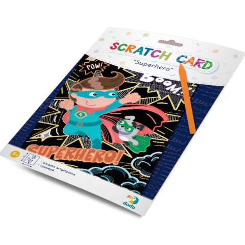 ZDRAPKA ARTYSTYCZNA "SUPERBOHATEROWIE" MALOWANIE METODĄ SCRATCH DLA DZIECI ZDRAPKA ARTYSTYCZNA "SUPERBOHATEROWIE" MALOWANIE METODĄ SCRATCH DLA DZIECI