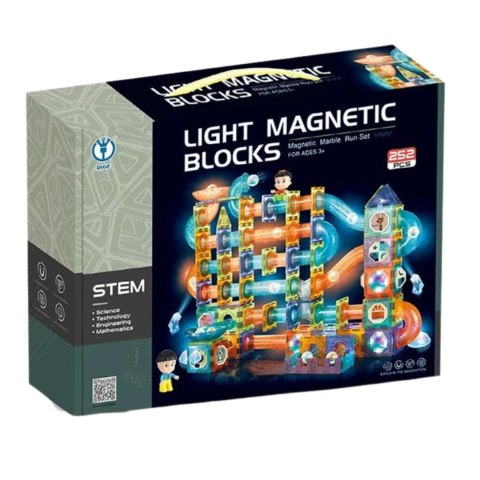 ZESTAW KLOCKI MAGNETYCZNE KONSTRUKCYJNE ŚWIECĄCE ZJEŻDŻALNIA ZAMEK 252 EL ZESTAW KLOCKI MAGNETYCZNE KONSTRUKCYJNE ŚWIECĄCE ZJEŻDŻALNIA ZAMEK 252 EL