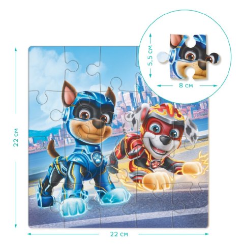PUZZLE PAW PATROL CHASE I MARSHAL PSI PATROL 20 ELEMENTÓW DO UŁOŻENIA PUZZLE PAW PATROL CHASE I MARSHAL PSI PATROL 20 ELEMENTÓW DO UŁOŻENIA