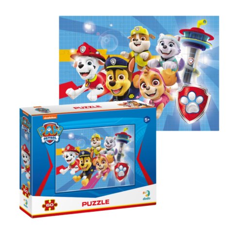 PUZZLE PSI PATROL 60 ELEMENTÓW DO UŁOŻENIA DLA DZIECI KOLOROWA UKŁADANKA PUZZLE PSI PATROL 60 ELEMENTÓW DO UŁOŻENIA DLA DZIECI KOLOROWA UKŁADANKA