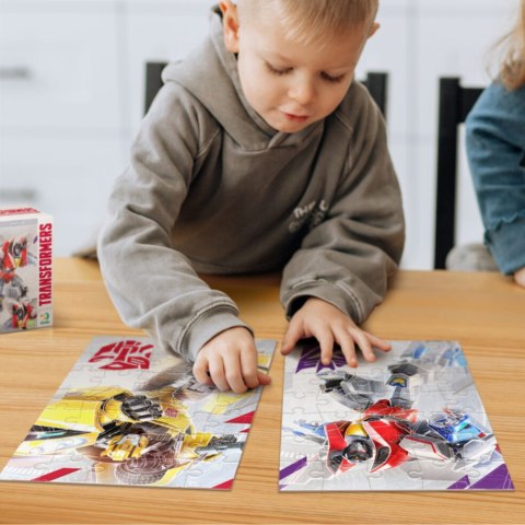 PUZZLE TRANSFORMERS MINI 35 ELEMENTÓW DO UŁOŻENIA DLA NAJMŁODSZYCH PUZZLE TRANSFORMERS MINI 35 ELEMENTÓW DO UŁOŻENIA DLA NAJMŁODSZYCH