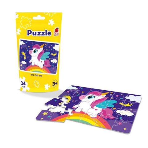 PUZZLE W OPAKOWANIU TYPU STAND-UP BAJKOWY JEDNOROŻEC UKŁADANKA ROTER KAFER PUZZLE W OPAKOWANIU TYPU STAND-UP BAJKOWY JEDNOROŻEC UKŁADANKA ROTER KAFER