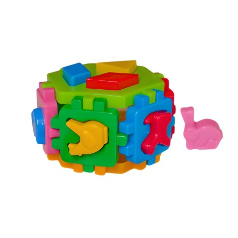 SORTER HEXAGON KOSTKA EDUKACYJNA KSZTAŁTY KOLORY ZWIERZĘTA KLOCKI SORTER HEXAGON KOSTKA EDUKACYJNA KSZTAŁTY KOLORY ZWIERZĘTA KLOCKI