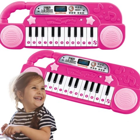 ELEKTRONICZNE PIANINO ORGANKI DLA DZIECI WGRANE UTWORY INSTRUMENT MUZYCZNY ELEKTRONICZNE PIANINO ORGANKI DLA DZIECI WGRANE UTWORY INSTRUMENT MUZYCZNY