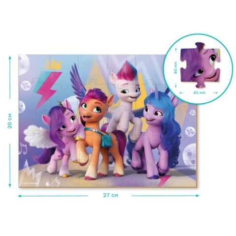 PUZZLE "MY LITTLE PONY" 30 ELEMENTÓW KOLOROWEJ UKŁADANKI DLA NAJMŁODSZYCH PUZZLE "MY LITTLE PONY" 30 ELEMENTÓW KOLOROWEJ UKŁADANKI DLA NAJMŁODSZYCH