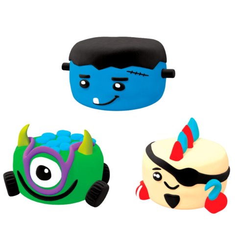Zestaw z lekka ciastolina Squishy Monsters 70130 Zestaw z lekka ciastolina Squishy Monsters 70130