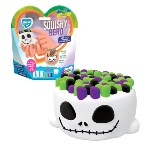 Zestaw z lekka ciastolina Squishy Scary 70126 Zestaw z lekka ciastolina Squishy Scary 70126