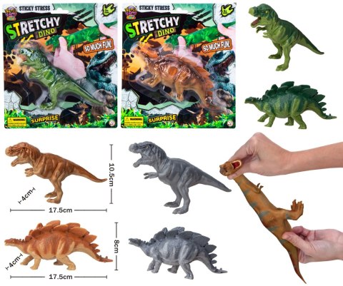 DINOZAUR ROZCIĄGANY TREX 1szt DINOZAUR ROZCIĄGANY TREX 1szt