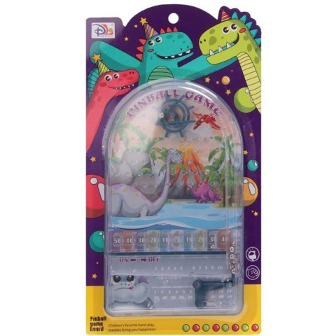 GRA ZRĘCZNOŚCIOWA FLIPPER BILARDZIK DINOZAUR 1szt GRA ZRĘCZNOŚCIOWA FLIPPER BILARDZIK DINOZAUR 1szt