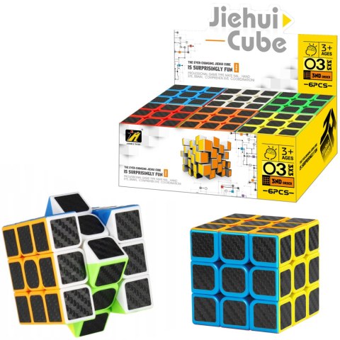 MAGICZNA KOSTKA UKŁADANKA 3X3 1szt MAGICZNA KOSTKA UKŁADANKA 3X3 1szt