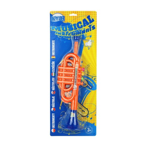 INSTRUMENT MUZYCZNY TRĄBKA NA BLISTRZE 1szt INSTRUMENT MUZYCZNY TRĄBKA NA BLISTRZE 1szt