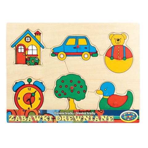 UKŁADANKA DREWNIANA MIX 1szt UKŁADANKA DREWNIANA MIX 1szt
