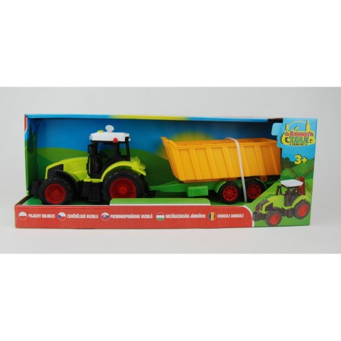 TRAKTOR Z DŹWIĘKAMI W PUDEŁKU 1303653 1SZT. TRAKTOR Z DŹWIĘKAMI W PUDEŁKU 1303653 1SZT.