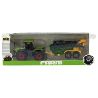 TRAKTOR Z PRZYCZEPĄ -w pudełku-1212421 1SZT.