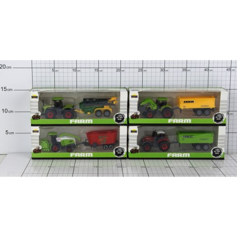 TRAKTOR Z PRZYCZEPĄ -w pudełku-1212421 1SZT. TRAKTOR Z PRZYCZEPĄ -w pudełku-1212421 1SZT.