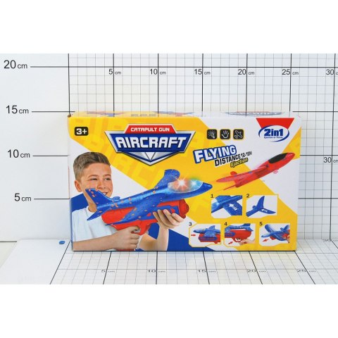 SAMOLOT STYROPIANOWY+PISTOLET W PUDEŁKU 1szt SAMOLOT STYROPIANOWY+PISTOLET W PUDEŁKU 1szt