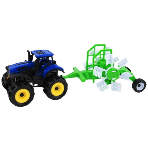 TRAKTOR Z PRZYCZEPĄ POD KLOSZEM 1SZT. TRAKTOR Z PRZYCZEPĄ POD KLOSZEM 1SZT.