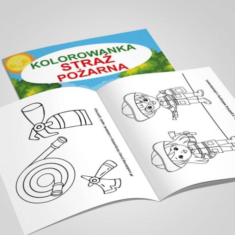 Kolorowanka Straż pożarna Kolorowanka Straż pożarna