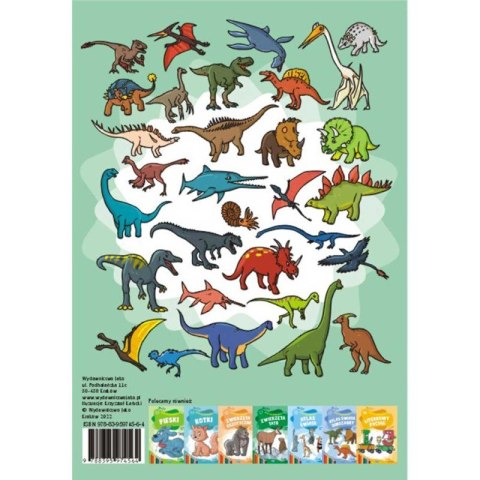 Moja kolorowanka. Dinozaury Moja kolorowanka. Dinozaury