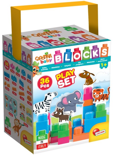 LISCIANI CAROTINA BABY KLOCKI KONSTRUKCYJNE LISCIANI CAROTINA BABY KLOCKI KONSTRUKCYJNE