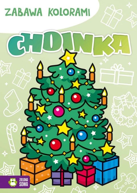 Zabawa kolorami. Choinka Zabawa kolorami. Choinka
