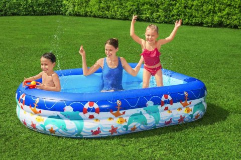 Basenik z Daszkiem 213x155cm Ocean BESTWAY 54370