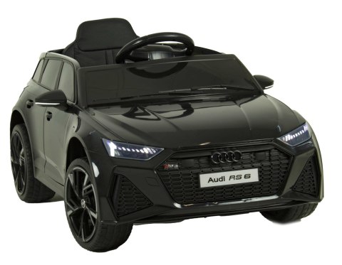 Auto na Akumulator Audi RS-6 4x4 EVA Skóra CAR-M-12-CZARNY Auto na Akumulator Audi RS-6 4x4 EVA Skóra CAR-M-12-CZARNY