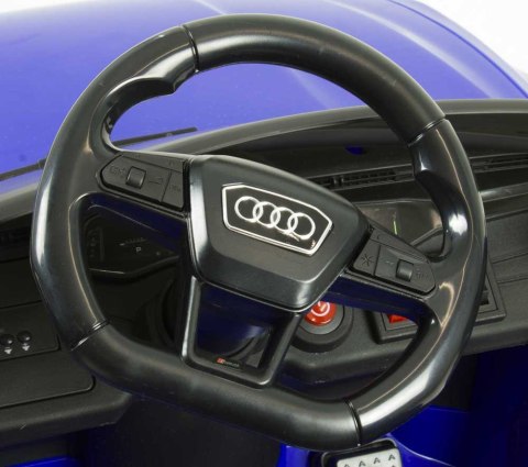 Auto na Akumulator Audi RS-6 4x4 EVA Skóra CAR-M-12-CZARNY Auto na Akumulator Audi RS-6 4x4 EVA Skóra CAR-M-12-CZARNY