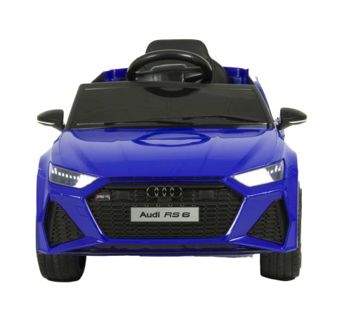 Auto na Akumulator Audi RS-6 4x4 EVA Skóra CAR-M-12-NIEBIESKI Auto na Akumulator Audi RS-6 4x4 EVA Skóra CAR-M-12-NIEBIESKI