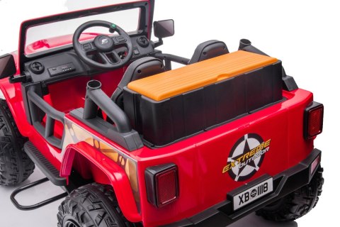 Auto na akumulator dla dzieci 4x4 do 50kg CAR-JL-5-CZERWONY Auto na akumulator dla dzieci 4x4 do 50kg CAR-JL-5-CZERWONY
