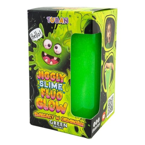 Jiggly Slime Fluo Glow zielony Jiggly Slime Fluo Glow zielony
