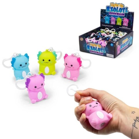 Brelok świecący Axolotl Brelok świecący Axolotl