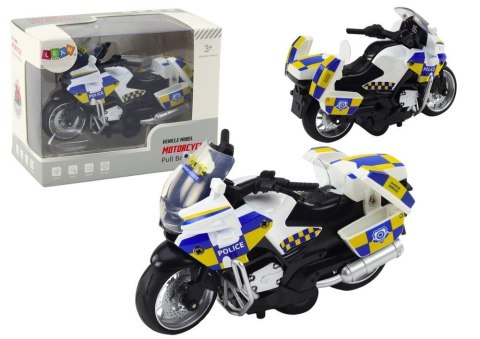 Motocykl policyjny z napędem frykcyjnym Motocykl policyjny z napędem frykcyjnym
