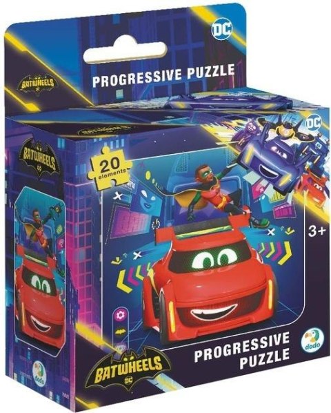 Puzzle 20 Batwheels. Czerwony Ptak Puzzle 20 Batwheels. Czerwony Ptak