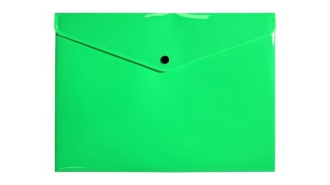 Teczka koperta A4 PP neon zielona Teczka koperta A4 PP neon zielona