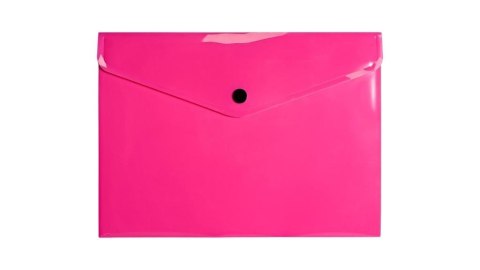 Teczka koperta A5 PP neon różowa Teczka koperta A5 PP neon różowa