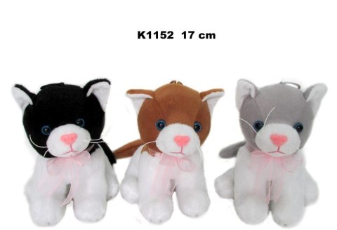 Kot z głosem 17cm MIX Kot z głosem 17cm MIX
