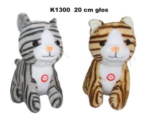 Kot z głosem 20cm MIX Kot z głosem 20cm MIX