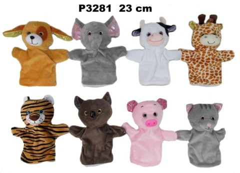 Pacynka zwierzaczek 23cm MIX Pacynka zwierzaczek 23cm MIX